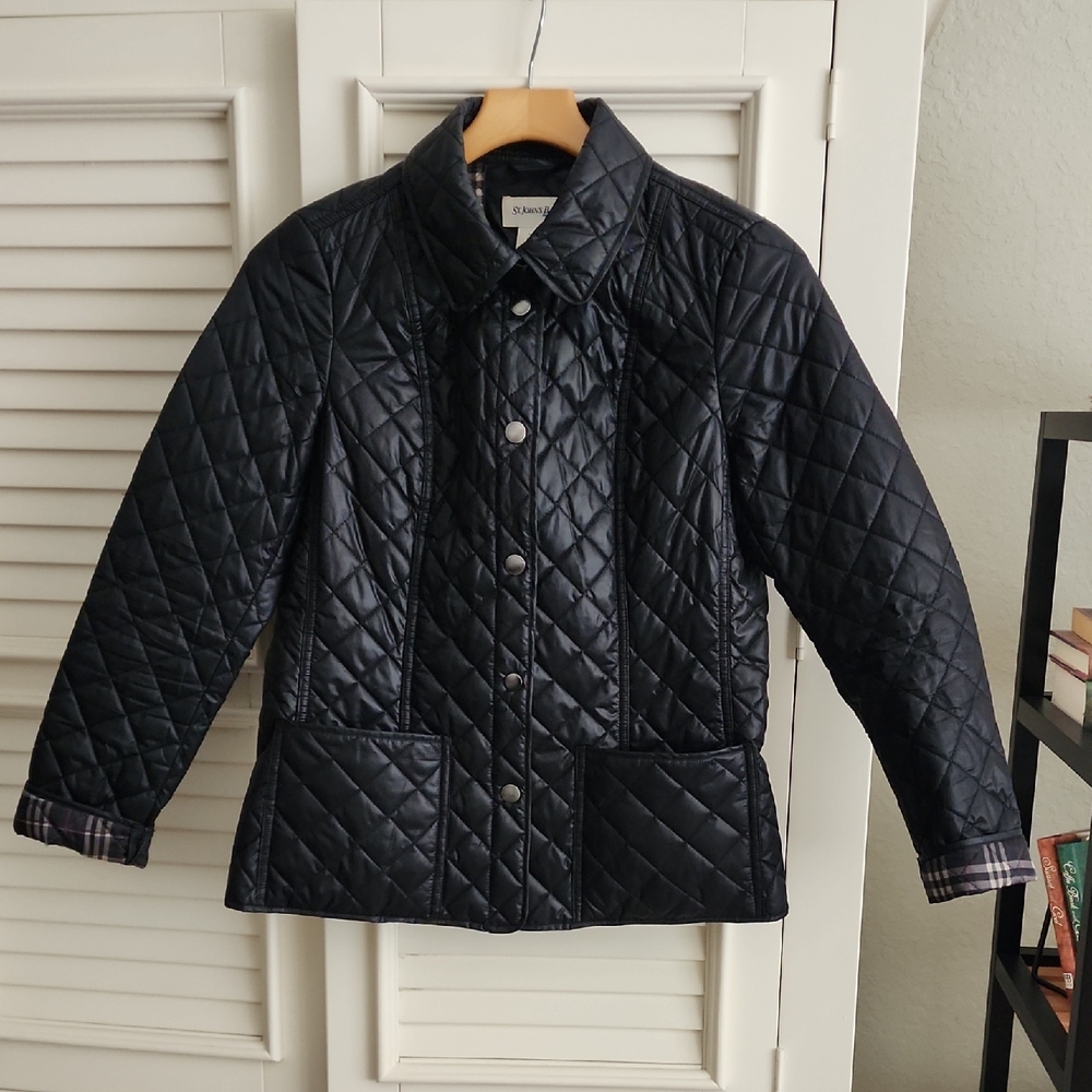 Black Quilted Jacket